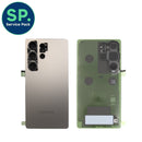 Samsung Galaxy S25 Ultra Replacement Back Cover - Genuine - Titanium Pink Gold