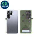 Samsung Galaxy S25 Ultra Replacement Back Cover - Genuine - Titanium Silver Blue