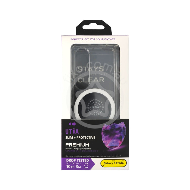 Samsung Galaxy Z Fold4 - UTIA Shockproof Clear MAGASAFE Phone Case