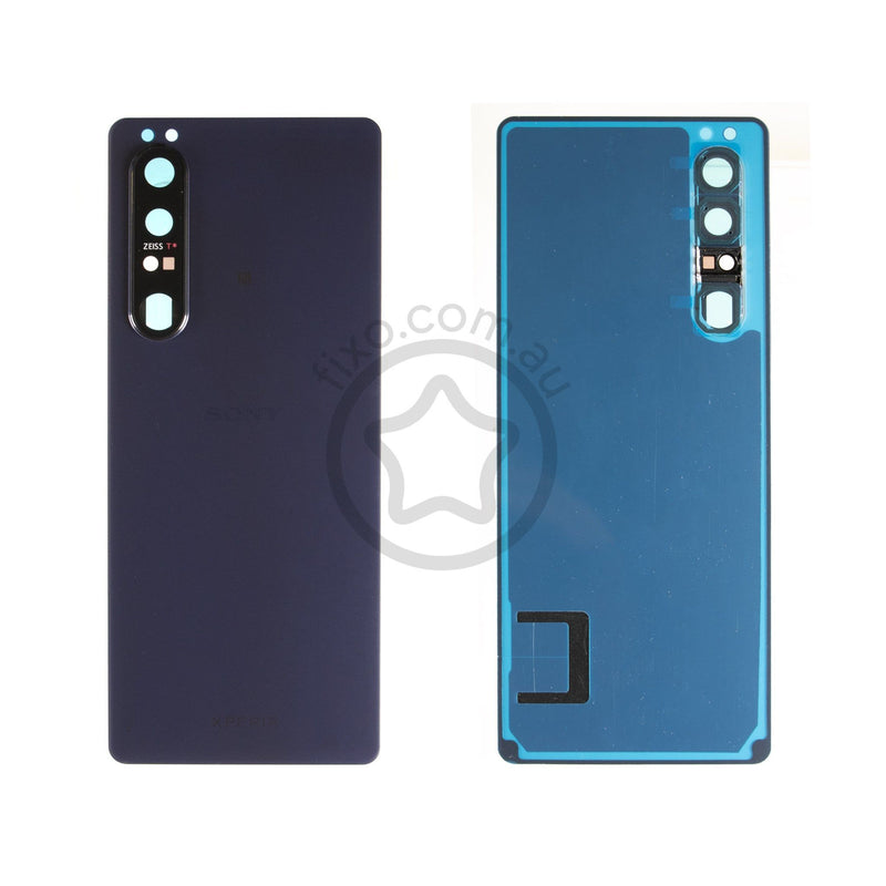 Sony Xperia 1 III Replacement Rear Glass Panel Frosted Purple