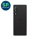 Sony Xperia 1 V Replacement Rear Glass Panel + Camera Lens - Black