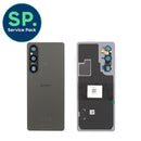 Sony Xperia 1 V Replacement Rear Glass Panel + Camera Lens - Khaki Green