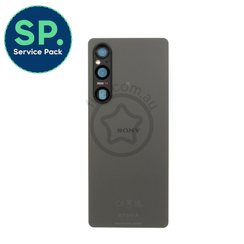 Sony Xperia 1 V Replacement Rear Glass Panel + Camera Lens - Khaki Green