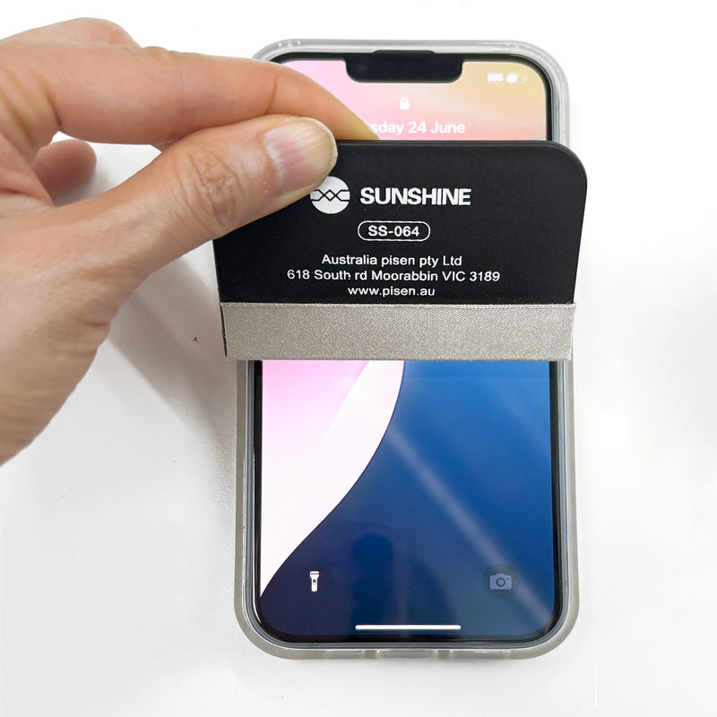 Sunshine SS-064 Hydrogel Screen Protector Installation Scraper – Small 7cm