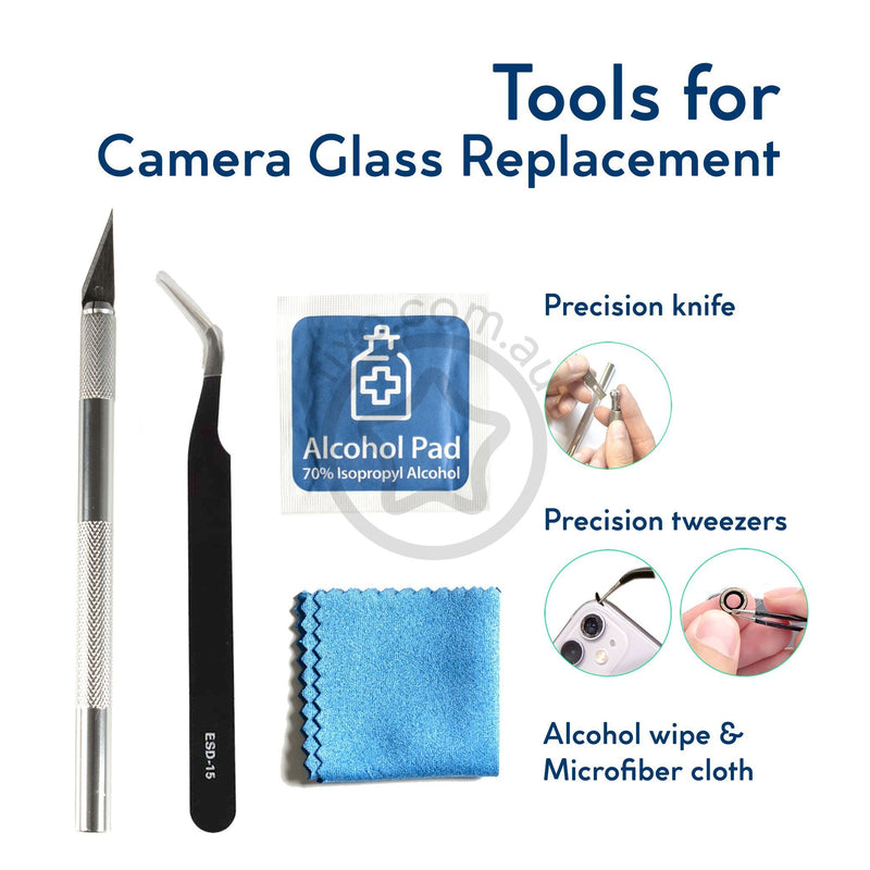 DIY Samsung Galaxy A13 Rear Camera Glass Replacement Kit