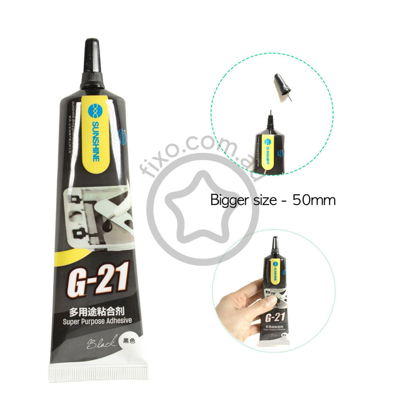 Black Glue for Mobile Phone Repair 50ml - Ultra Strong