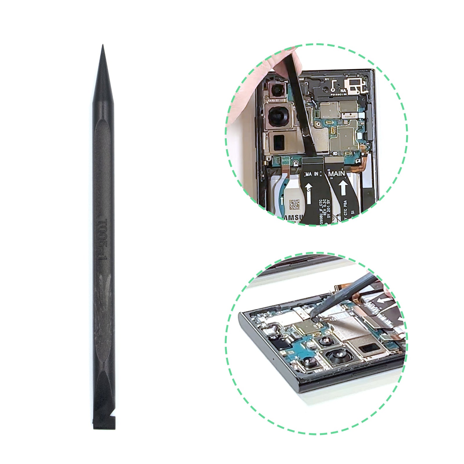 Dual head Plastic Spudger for Mobile Phone Repair - Fixo Australia
