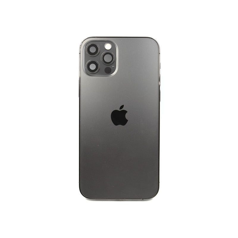 iPhone 12 Pro Replacement Glass & Stainless Steel Housing Frame - Graphite