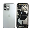 iPhone 13 Pro Replacement Rear Glass Housing and Frame - Silver