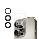 iPhone 16 Pro Replacement Rear Camera Lens Glass with Adhesive