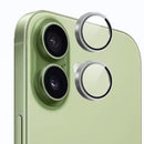 iPhone 17 Camera Lens Glass Protector - Metal Ring