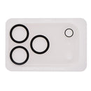 iPhone 17 Pro Camera Lens Glass Protector - Full Area - Black Ring