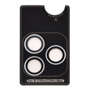 iPhone 17 Pro Camera Lens Glass Protector - Metal Ring- Silver