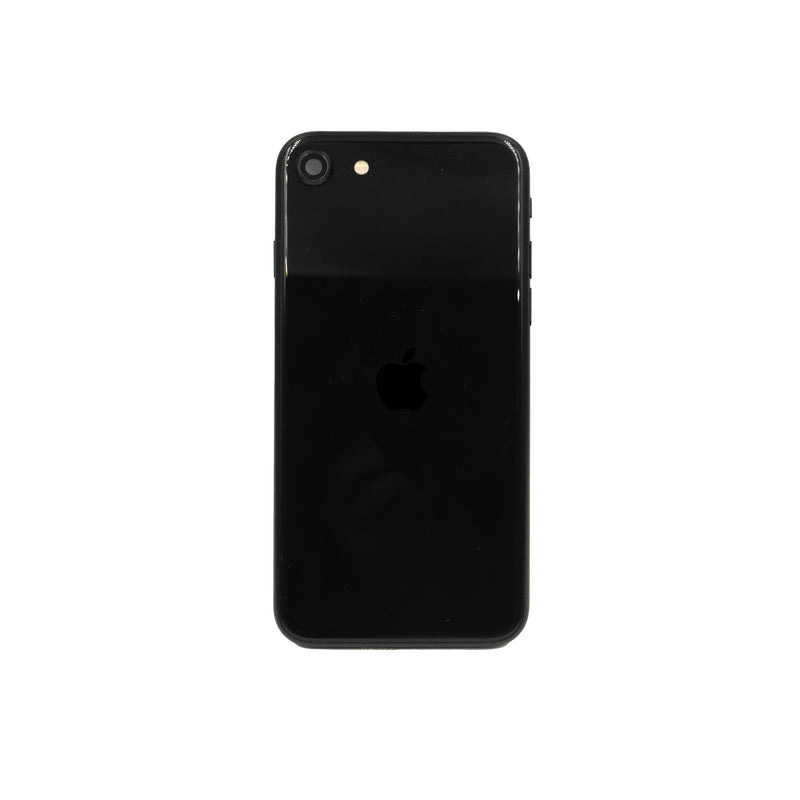 iPhone SE (2020) Replacement Rear Glass & Aluminium Housing Frame - Black