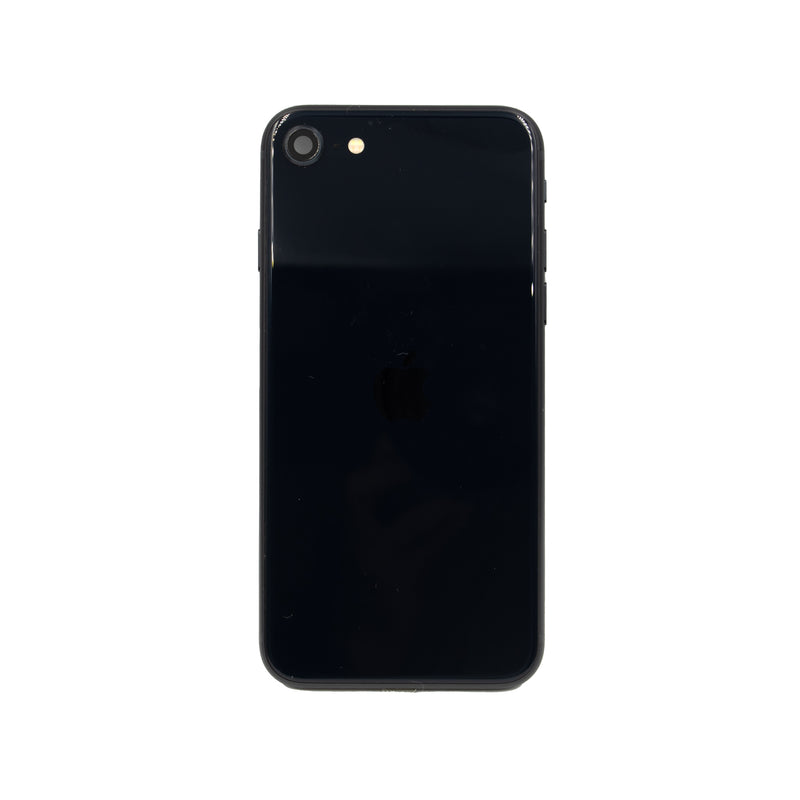 iPhone SE (2022) Replacement Rear Glass & Aluminium Housing Frame - Midnight