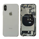 iPhone XS Replacement Rear Glass Housing and Frame - Silver