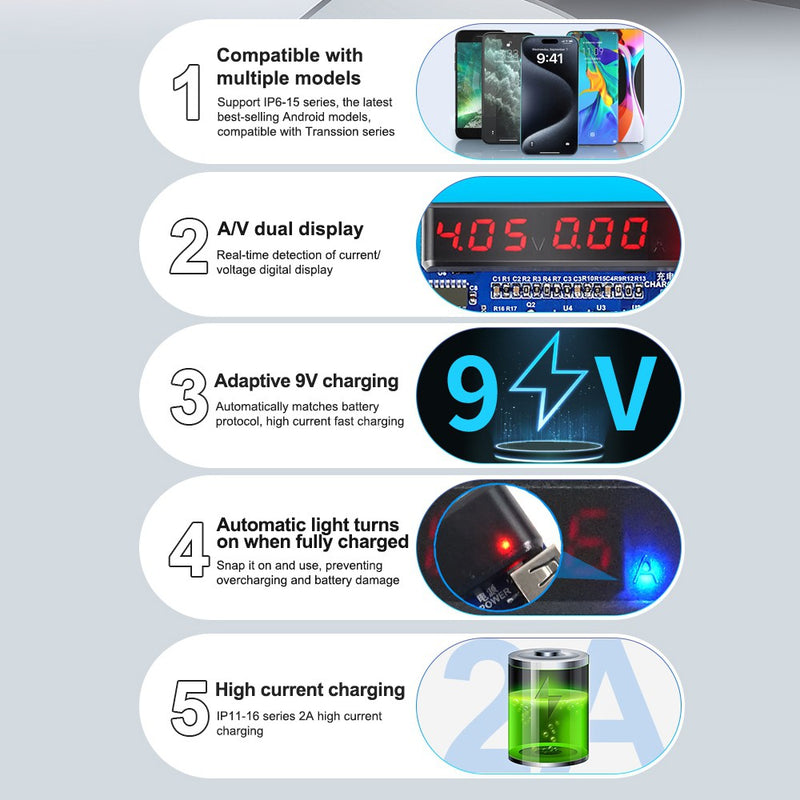 SUNSHINE SS-916 Ultra IP Android Battery Charging Activation Fixture