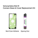 Samsung Galaxy Note 10 Rear Camera Glass Lens Cover with Bracket DIY Replacement Kit
