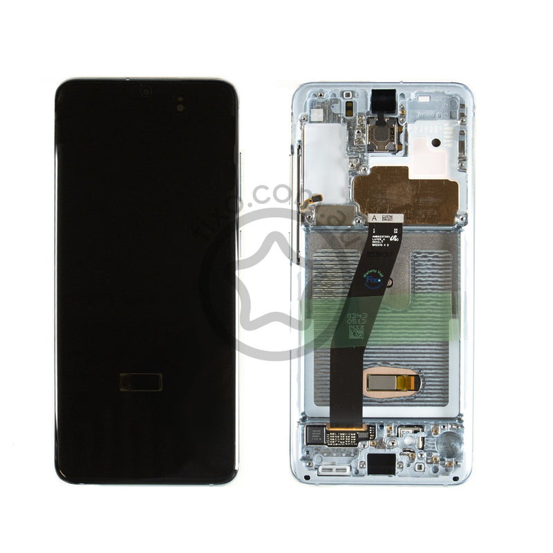 Samsung Galaxy S20 Replacement LCD Screen Service Pack Cloud Blue