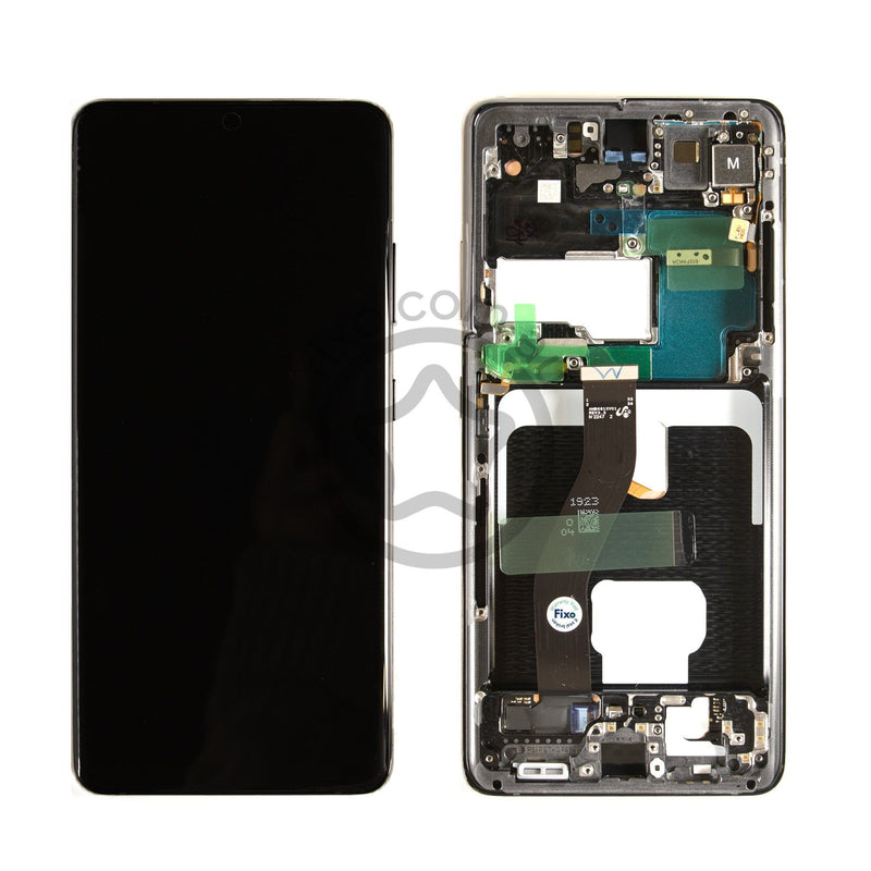Samsung Galaxy S21 Ultra Replacement LCD Screen - Service Pack Phantom Black