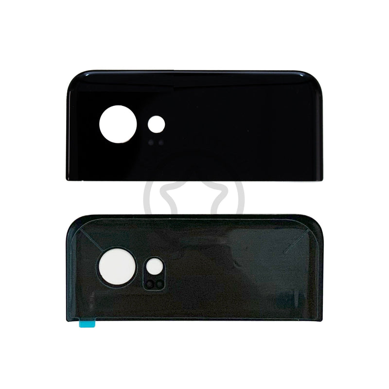Google Pixel 2 XL Replacement Rear Glass Panel / Back Cover with Adhesive in Black