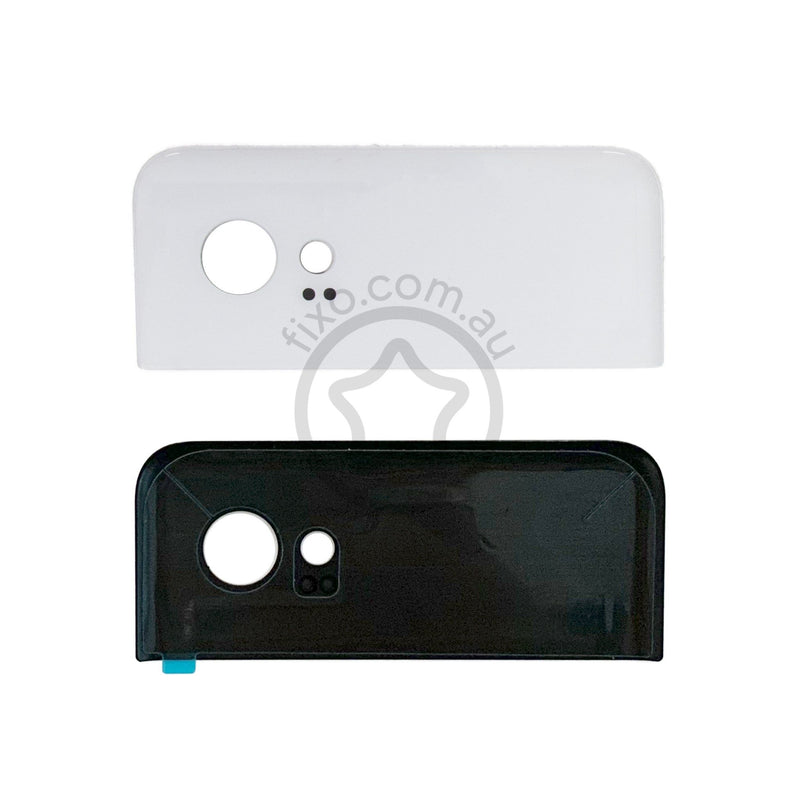 Google Pixel 2 XL Replacement Rear Glass Panel / Back Cover with Adhesive in White