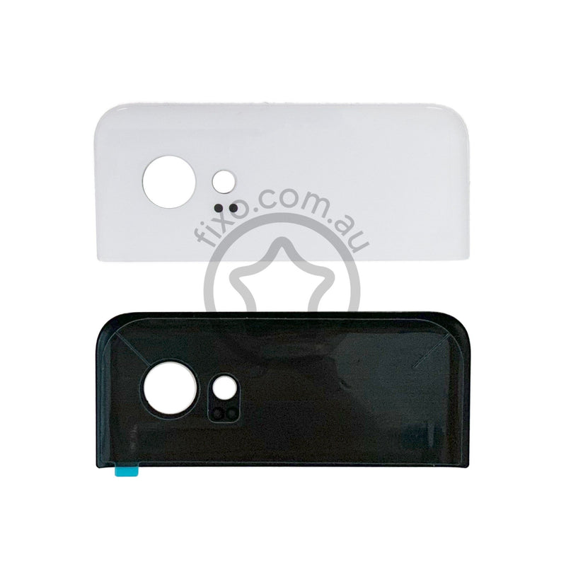 Google Pixel 2 XL Replacement Rear Glass Panel / Back Cover with Adhesive in White