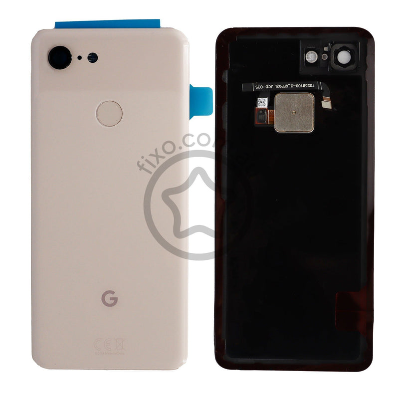 Google Pixel 3 Replacement Rear Glass Panel / Back Cover in Pink