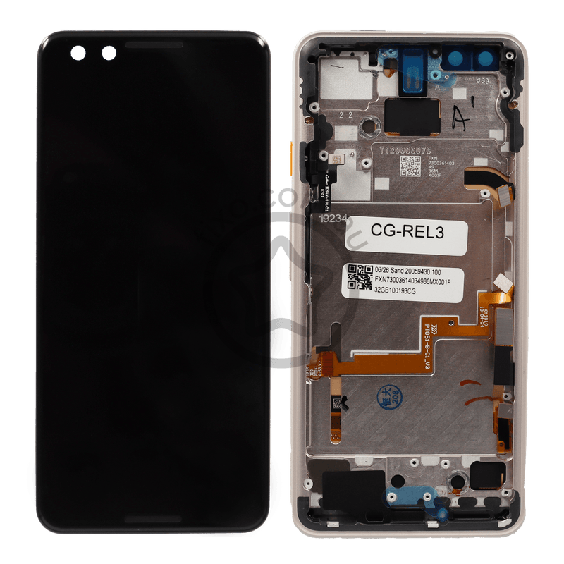 Google Pixel 3 Replacement LCD Screen in Pink