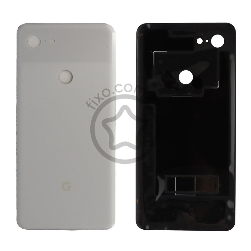Google Pixel 3 XL Replacement Rear Glass Panel / Back Cover in White