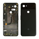 Google Pixel 3A Replacement Plastic Back Cover Housing in Black