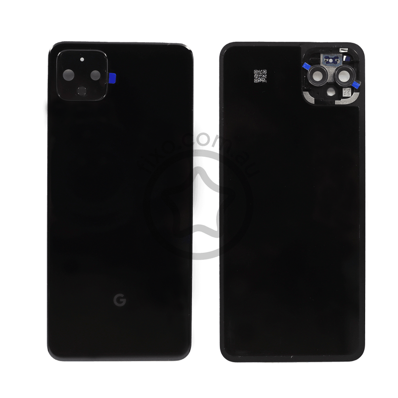 Google Pixel 4 XL Replacement Rear Glass Panel / Back Cover in Black