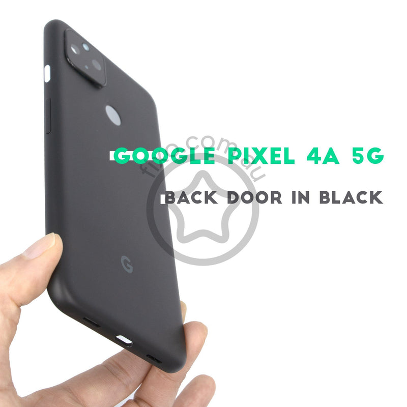 Google Pixel 4a 5G Replacement Back Door in Black
