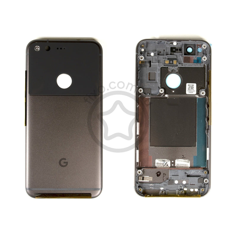 Google Pixel Replacement Rear Case Metal Housing Quite Black