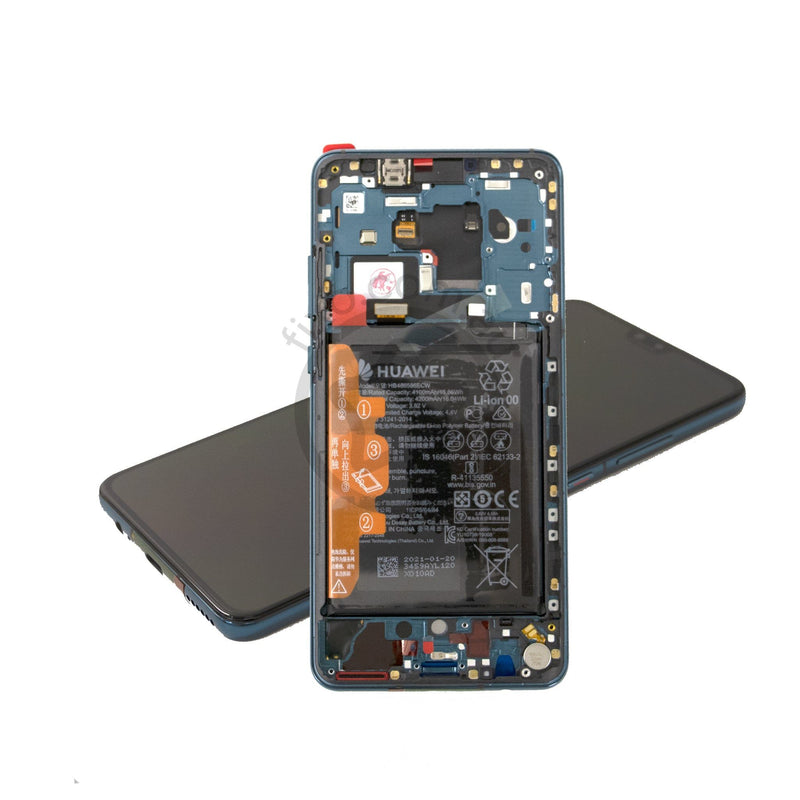 Huawei Mate 30 Replacement LCD Screen with Frame in Emerald Green
