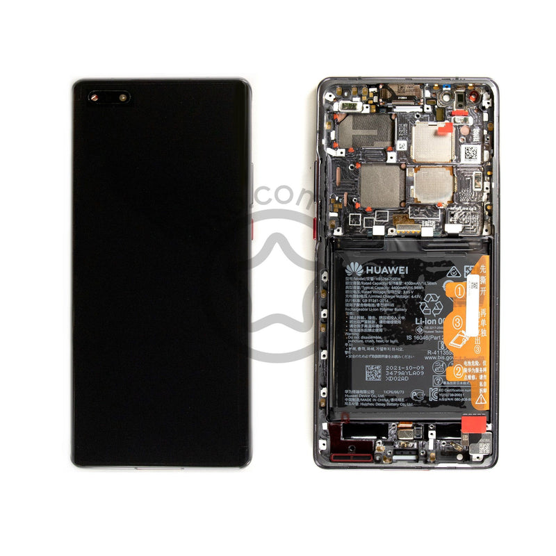 Huawei Mate 40 Pro Replacement LCD Screen with Frame Black