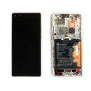 Huawei Mate 40 Pro Replacement LCD Screen with Frame Mystic Silver
