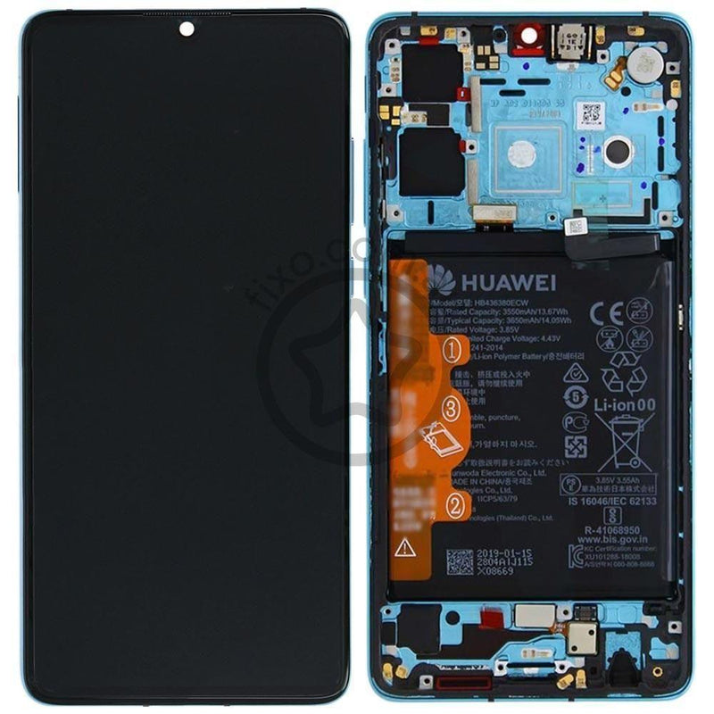 Replacement Lcd Screen for Huawei P30 in Aura Blue