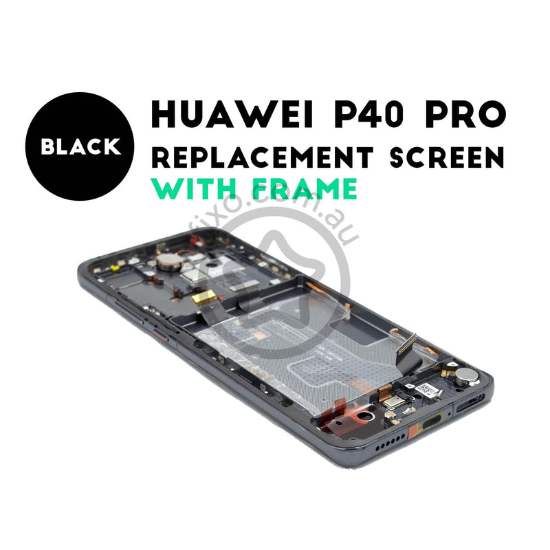 Huawei P40 Pro Replacement LCD Touch Screen Black