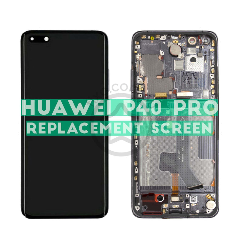 Huawei P40 Pro Replacement LCD Touch Screen with Frame Service Pack