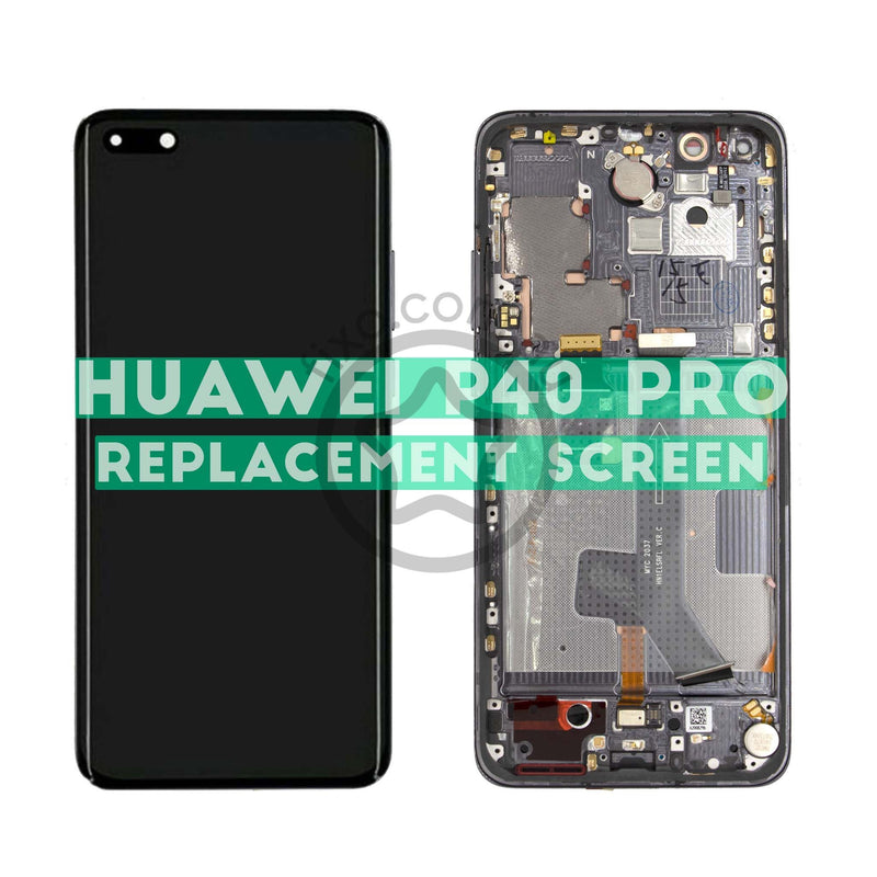 Huawei P40 Pro Replacement LCD Touch Screen with Frame Service Pack