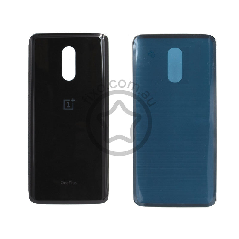 Replacement for OnePlus 7 Rear Glass Panel with Adhesive Mirror Grey