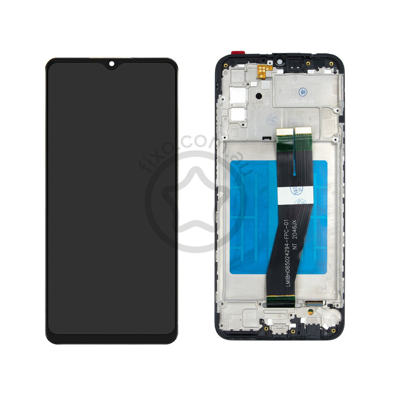 Samsung Galaxy A02s Replacement LCD Screen with Frame