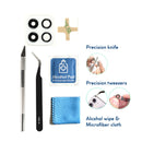 DIY Samsung Galaxy A22 4G Rear Camera Glass Replacement Kit  White