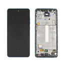 Replacement Samsung Galaxy A52 4G Service Pack LCD Screen with Frame in Awesome Blue