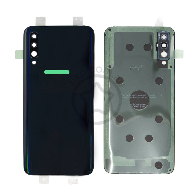 Samsung Galaxy A70 Replacement Rear Glass Panel / Back Cover in Black