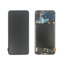 Samsung Galaxy A70 Replacement Service Pack LCD Screen in Black