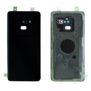 Samsung Galaxy A8 2018 Replacement Rear Glass Panel / Back Cover in Black