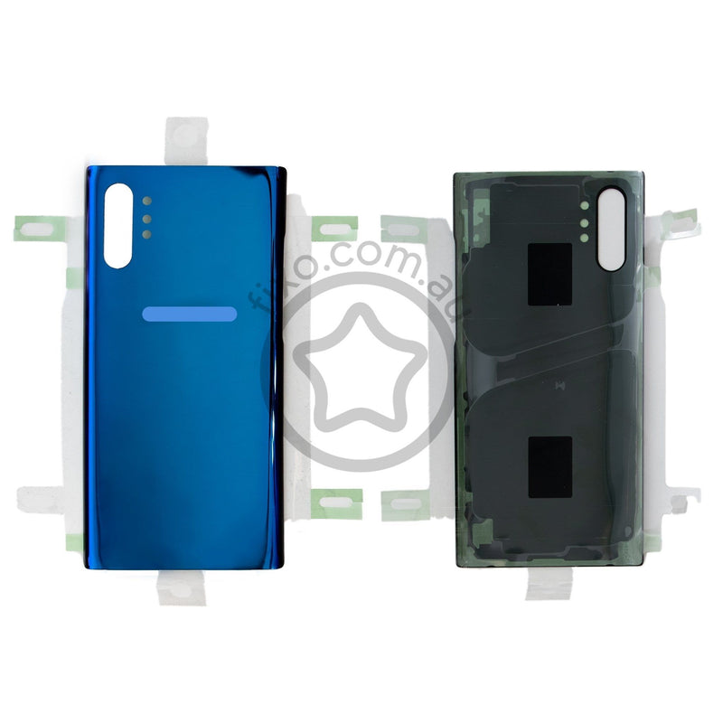 Samsung Galaxy Note 10 Plus Replacement Rear Glass Panel in Aura Blue