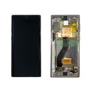 Samsung Galaxy Note 10 Replacement LCD Screen Frame OEM Service Pack in Aura White
